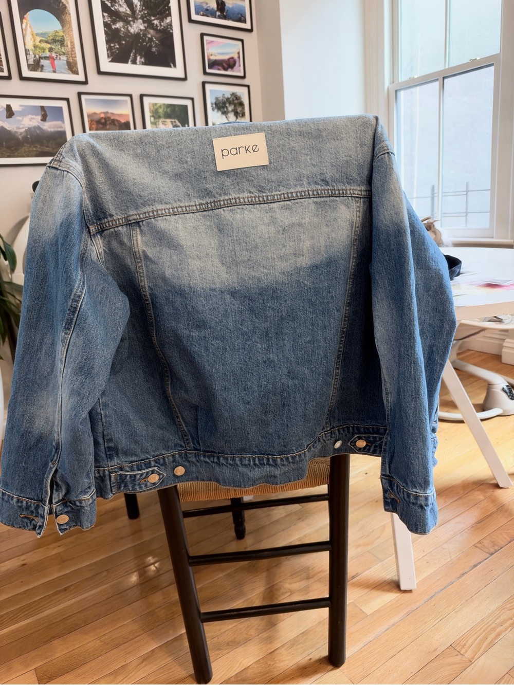 Parke oversized jean jacket